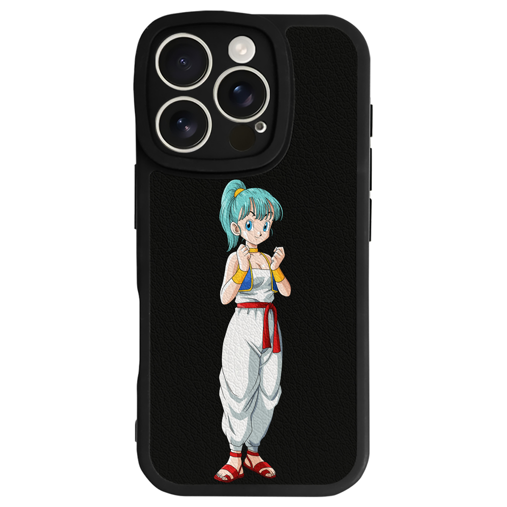 （画像用） ドラゴンボール DRAGON BALL 【iPhone 16シリーズ対応】シリコンスマホケース（レザー調） 材質：シリコン